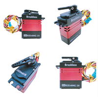 Himark HF03514MG 35kgf.cm 0.14s/60 °   Servomoteur numérique sans balais à retour d'information PWM+UART avec boîtier entièrement métallique et engrenages en acier pour robots multi-articulations