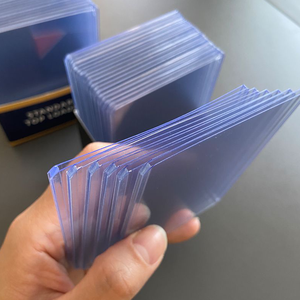 Prêt à expédier – Protège-cartes rigides en PVC de 35 à 360 points pour cartes de sport, TCG – Protège-cartes transparents épais multi-tailles - Product Image 2