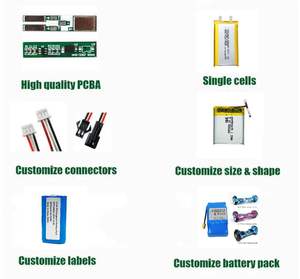 데이터 파워 AAA 등급 KC 배터리 802530 3.7V 600mAh 2.22Wh 리튬 폴리머 배터리 스마트 워치 배터리 - Product Image 5