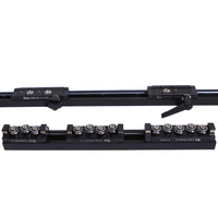 Rail de guidage linéaire à Double axe SGR10N -1000mm SGB10UU, bloc coulissant en aluminium