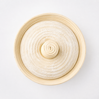 Panier à pain personnalisé avec logo OEM, design rond et ovale pour les acheteurs en gros et les marques de distributeurs privés
