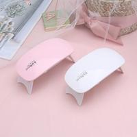 Mini lampe UV LED portable et sèche-ongles avec câble USB pour la polymérisation de tous types de gels UV et vernis gel