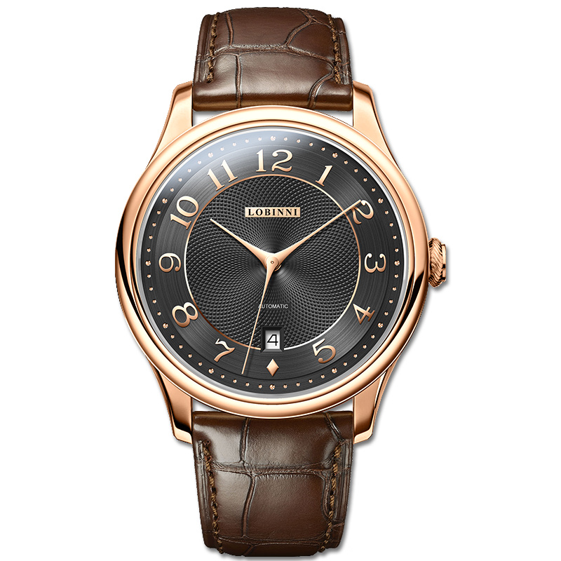 9230-Or rose-Noir-Marron