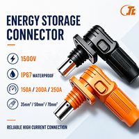 Connecteur de stockage d'énergie Quick Lock 1500V 150A-250A, étanche, haute tension, prise de batterie CC pour système solaire résidentiel ESS