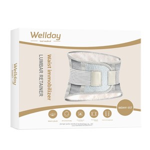 Flexible Spandex &amp; Nylon <strong>Back</strong> <strong>Brace</strong> Breathable Waist Lumbar Support Belt for <strong>Herniated</strong> <strong>Disc</strong> Scoliosis Velvet Version - Product Image 4