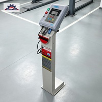 Mesin Pengisi Angin Ban Otomatis Vertikal Dengan Layar Digital LED 220V Pompa Udara Logam untuk Bengkel Ban Mobil OEM ODM