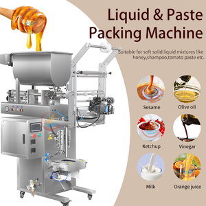 Emballage vertical <span class=keywords><strong>Slime</strong></span> Honey Pack Honey Sachet Machine pneumatique de remplissage de bâtonnets de miel et d'emballage de liquide Emballage en plastique 95 - Product Image 4