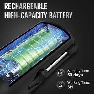 Limpiador de Oídos Eléctrico Recargable, Impermeable IPX7, Limpiador de Oídos Inteligente con Lavado de Agua <span class=keywords><strong>para</strong></span> Belleza y Cuidado Personal - Product Image 4