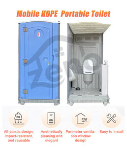 ZENO WC Portatile, Toilette Mobile, Bagno Portatile per Esterni con Serbatoio Fognario - Product Image 5