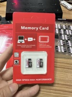 Real Capacity U3 geheugenkaart 64gb A2 met adapter in verpakking 	 Volle capaciteit SD-kaart 64GB U3, Hoge snelheid geheugenkaart 64GB 100MB/s