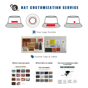 Printemps et automne mince bébé crème solaire dessin animé impression pêcheur chapeau large bord pêcheur Cool imprimé enfants coton seau chapeau - Product Image 3