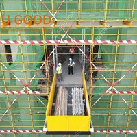 Plateforme de quai de chargement rétractable de haute qualité, échelles pliantes durables en aluminium et acier inoxydable, installation rapide, stable et robuste