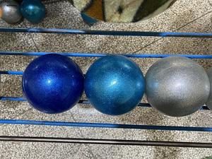 Eko PVC Glitter Mini ritmik jimnastik Pilates topu - Product Image 3