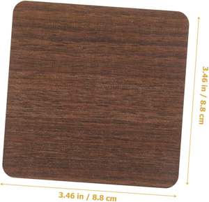 Good Quality Blank Wooden coaster Bamboo coaster Wholesale - Product Image 2