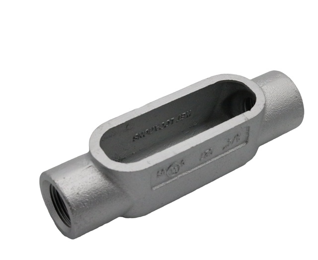High Quality Gray Iron Conduit Body Form 7 Threaded Corrosion Resistant Long Service Life for Electrical Conduits Fittings