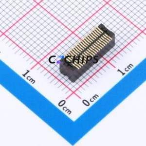 HC-PBB12NC(5.0)-40DP-0.5V-03 Board-to-Board & Backplane Connector SMD,P=0.5mm Connector 40P 0.5mm Slot Butt Joint Vertical Mount - Product Image 2