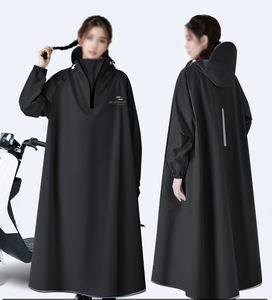 Poncho épais en tissu Oxford pour <span class=keywords><strong>homme</strong></span> et femme, protection contre les tempêtes de pluie, pour motocyclette - Product Image 4