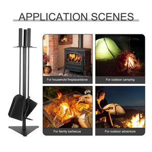 Ensembles d'outils pour cheminée, <span class=keywords><strong>kit</strong></span> d'accessoires pour foyer domestique, ensembles d'outils pour <span class=keywords><strong>poêle</strong></span> <span class=keywords><strong>à</strong></span> <span class=keywords><strong>bois</strong></span> - Product Image 3