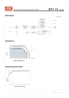 MEANWELL RPT-75C 72W tiga Output AC-DC tertutup tingkat medis beralih pasokan daya 5V 15 V-15 V SMPS berarti baik