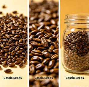 Semilla de <span class=keywords><strong>Cassia</strong></span> Seca, Aroma Herbal Amaderado y Cacahueteado Suave, Materia Prima para Mezclas de Bebidas, Postres y Cuidado Diario, Aditivo Vegetal Espesante - Product Image 4