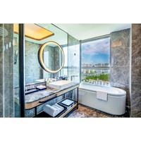 Ensembles de meubles de chambre d'hôtel de luxe 5 étoiles modernes, multi-styles, complets, personnalisés pour l'utilisation en appartement, pour les halls et les chambres d'hôtel