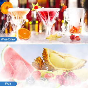 Máquina Automática para Hacer Hielo Seco para <span class=keywords><strong>Sushi</strong></span> y Mariscos Japoneses, Máquina Enfriadora de Hielo Seco de Doble Función - Product Image 3