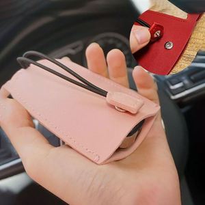 Organisateur de clés compact en cuir PU, porte-clés pliable de grande capacité - Product Image 4
