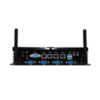 Mini PC SPC450 sans ventilateur avec carte mère de 4 pouces, options 2LAN, 3LAN, 4LAN, mémoire DDR3 4G/8G, stockage MSATA, RS232, alimentation DC 12V