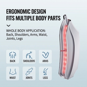 Portable Electric Body <b>Massager</b> Hot Compress 4 Modes Fitness Muscle Relaxation Vibration Device - Product Image 2