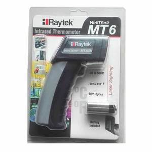 เครื่องวัดอุณหภูมิอินฟราเรด Raytek Mt4 Mt6 Raymt4u Minitemp ของแท้จากโรงงาน พร้อมช่วงวัด -18 ถึง 400 องศาเซลเซียส รับประกัน 1 ปี - Product Image 4