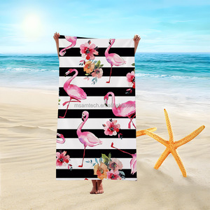 Bán Buôn Chất Lượng Cao 100*180Cm Nhanh Chóng Khô Cát Miễn Phí Da Lộn Khăn Bãi Biển Sợi Nhỏ Bãi Biển Khăn Với Logo Tùy Chỉnh In - Product Image 6