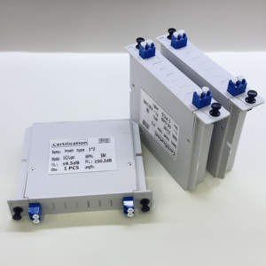 ตัวแยกสัญญาณออปติคอลแบบการ์ดชนิด PLC ชนิดฝัง LC/UPC ระดับมืออาชีพ 1x2 สำหรับโทรคมนาคม - Product Image 6