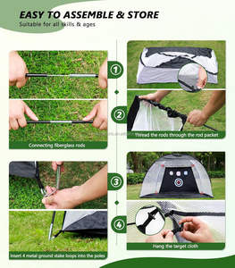 Fabriek Groothandel Professionele Grote Outdoor Indoor Golf Oefennet Draagbare Golf Training Net Voor Achtertuin - Product Image 4