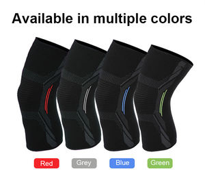 Genouillère de compression tricotée universelle <span class=keywords><strong>pour</strong></span> hommes et femmes, idéale <span class=keywords><strong>pour</strong></span> la course, le basketball, la gym et l'entraînement physique - Product Image 5