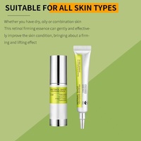 2025 nouveau coréen Anti-âge visage raffermissant Gel contrôle de l'huile sérum de tir rétinien avec niacinamide rétinol pour raffermir la peau du visage