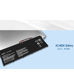 เปลี่ยนแบตเตอรี่แล็ปท็อป AC14B3K AC14B8K AC14B7K สำหรับ <span class=keywords><strong>ACER</strong></span> Aspire CB3-111 CB5-311 ES1-511 ES1-531<span class=keywords><strong>แบ</strong></span><span class=keywords><strong>ต</strong></span>เตอรี่<span class=keywords><strong>โน๊</strong></span><span class=keywords><strong>ต</strong></span><span class=keywords><strong>บุ๊ค</strong></span> E5-771G - Product Image 2