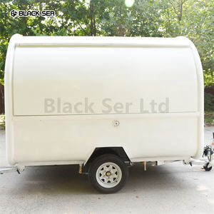 Carro di cibo Mobile 2025 camion dei gelati per Snack veloci su misura Hot Dog piccolo rimorchio per alimenti rotondi - Product Image 6