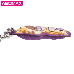 พวงกุญแจสัตว์ยัดไส้น่ารักมาใหม่พวงกุญแจจี้ตุ๊กตาผ้าโพลีเอสเตอร์แบบบีบได้สำหรับตกแต่ง - Product Image 2