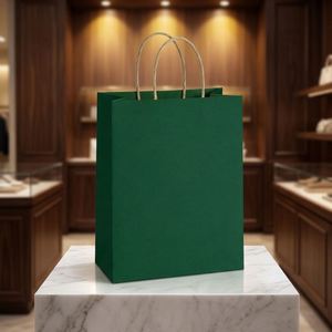Sac en papier kraft personnalisé pour emballage cadeau, idéal pour les fêtes et le service de cadeaux professionnels quotidiens - Product Image 3