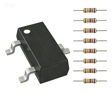 DMN62D0U-7 60V N-Channel MOSFET SOT-23 380mA Industrial Agency Component for Power Management
