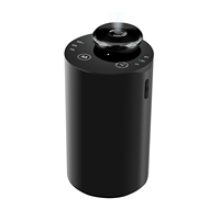 Diffuseur de parfum électrique portable mini pour voiture, sans eau, en métal, machine à aromathérapie, huiles parfumées concentrées, fonctionne sur batterie, 1 an