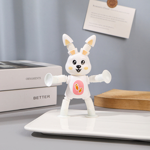 Nuevo Juguete Antiestrés de Conejo de Plástico con Diseño de Dibujos Animados, Divertido para Niños, con Alambre Retorcido y Muñeco Deformable - Product Image 5