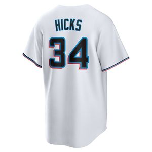 Camiseta de Béisbol # 2 Perdomo Chisholm Jr. # 28 Stowers # 30 Camisetas Deportivas Cosidas para Hombre Skenes - Product Image 2