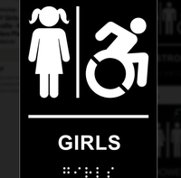 Panneau de signalisation tactile ADA en braille pour bâtiment commercial, lettres en relief personnalisées, pour sortie de bureau et porte de toilettes accessible