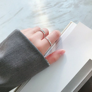 Anillo <span class=keywords><strong>vikingo</strong></span> de plata antigua para mujer, anillo de runas nórdicas, anillos de plata de ley 925 para mujer, joyería con palabra del <span class=keywords><strong>alfabeto</strong></span> clásico griego - Product Image 5