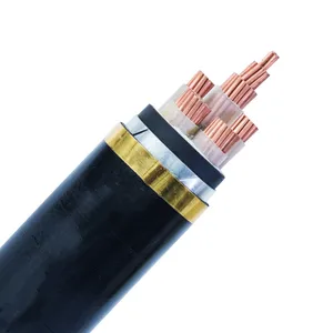 Armored Cable Suppliers Pure Copper Xlpe Insulation Armoured Cable 4 Core 25mm 120mm 240mm