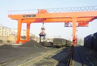 Pont roulant mobile à double poutre de type U avec cabine de commande montée sur rail, capacité de 3, 8 et 10 tonnes, avec moteur