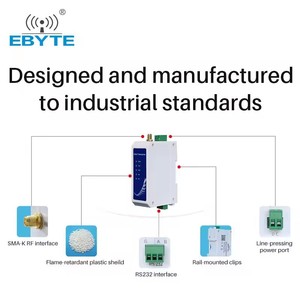 Ebtyte ODM E95-DTU(400SL22P-232) Lora Digital Radio RS232 433MHz LoRa Spread Spectrum Technology Anti-interference DTU - Product Image 4