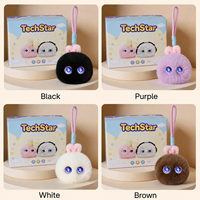 Cadeau de Noël, lapin en peluche intelligent, jouet AI, yeux LED interactifs, reconnaissance vocale, contrôle par application, boîte cadeau pour enfants