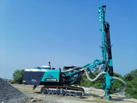 Foreuse rotative SWDM240H, couple de 248 KN.m, profondeur de 69 m, pour la construction et le forage de puits d'eau